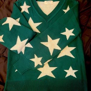 Zanana NWOT Green Sweater